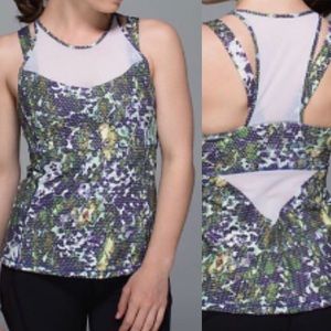 Women's Multicolor Patterned Tank Top